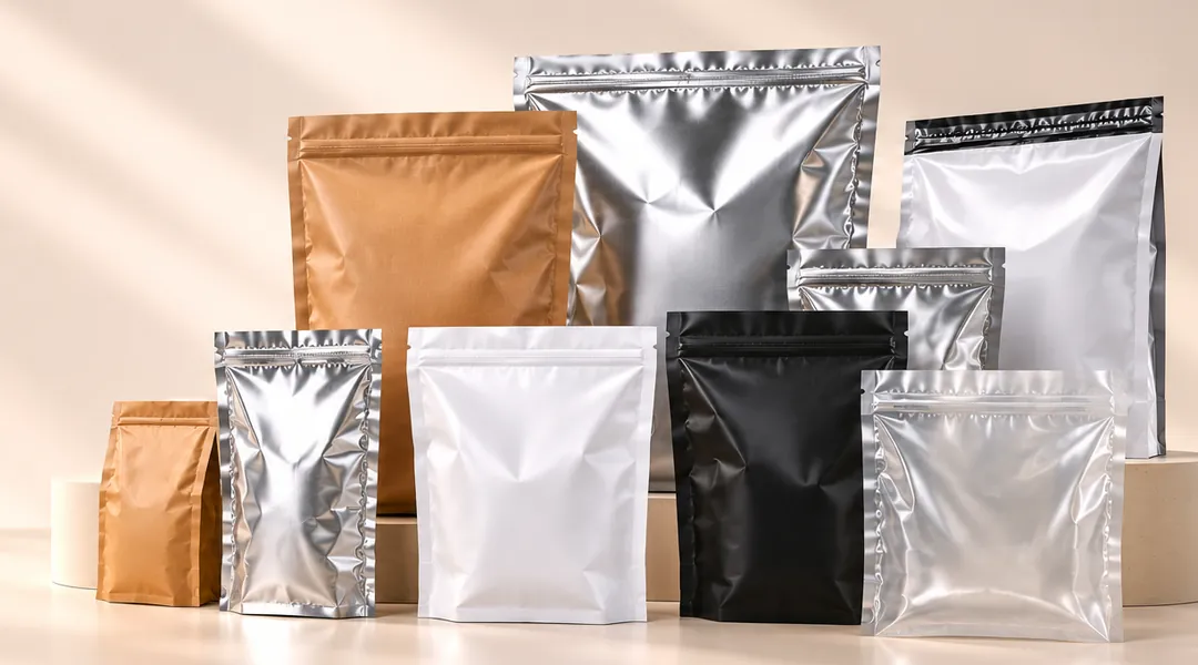 Doypack, flat bottom, alüminyum, kraft, şeffaf ve hava yastıklı ambalaj ürünleri